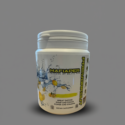 MafiaPer Preworkout – Lemon Blast (1 stk)